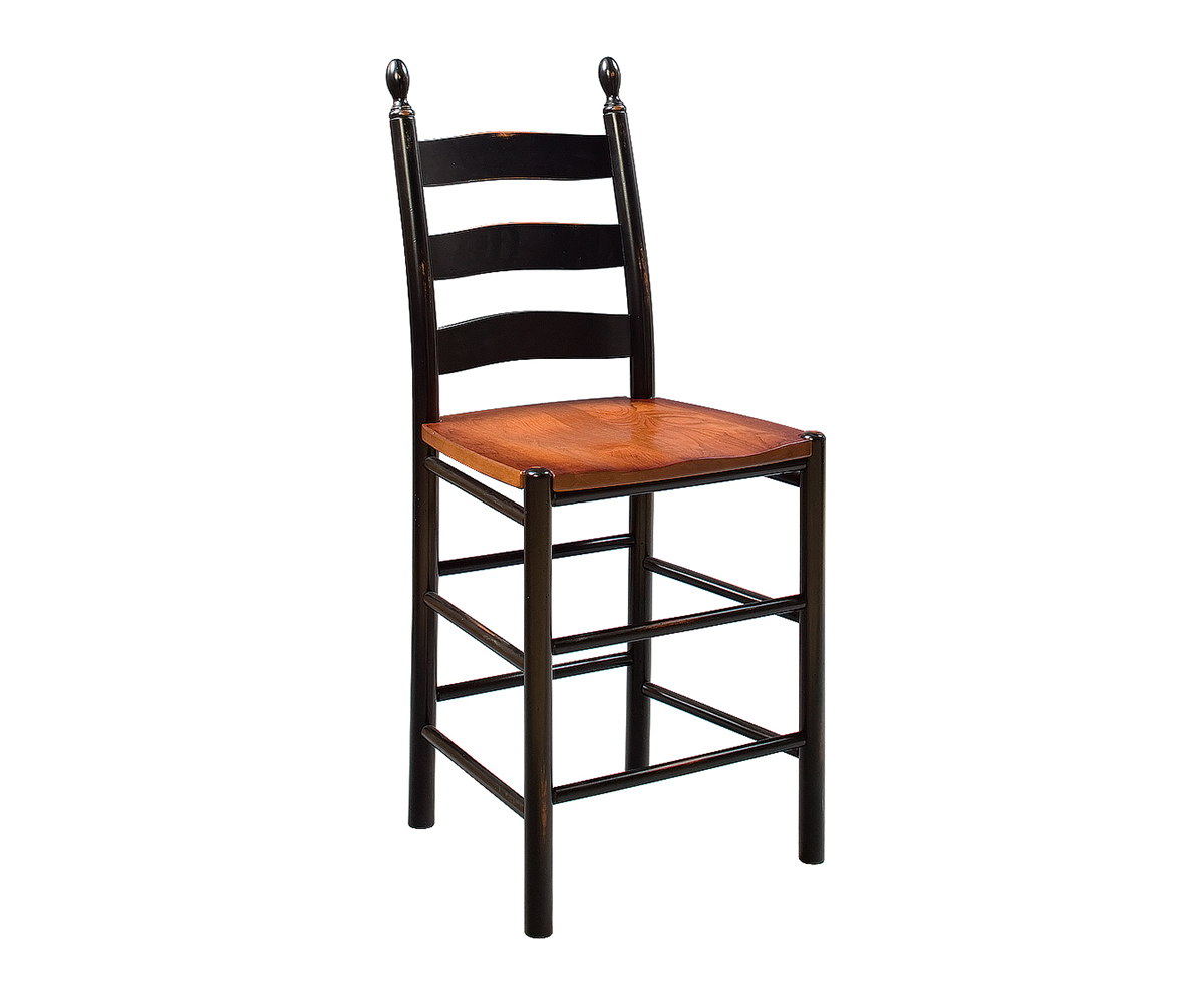 Shaker Ladder Back Bar Chair Stone's Furniture