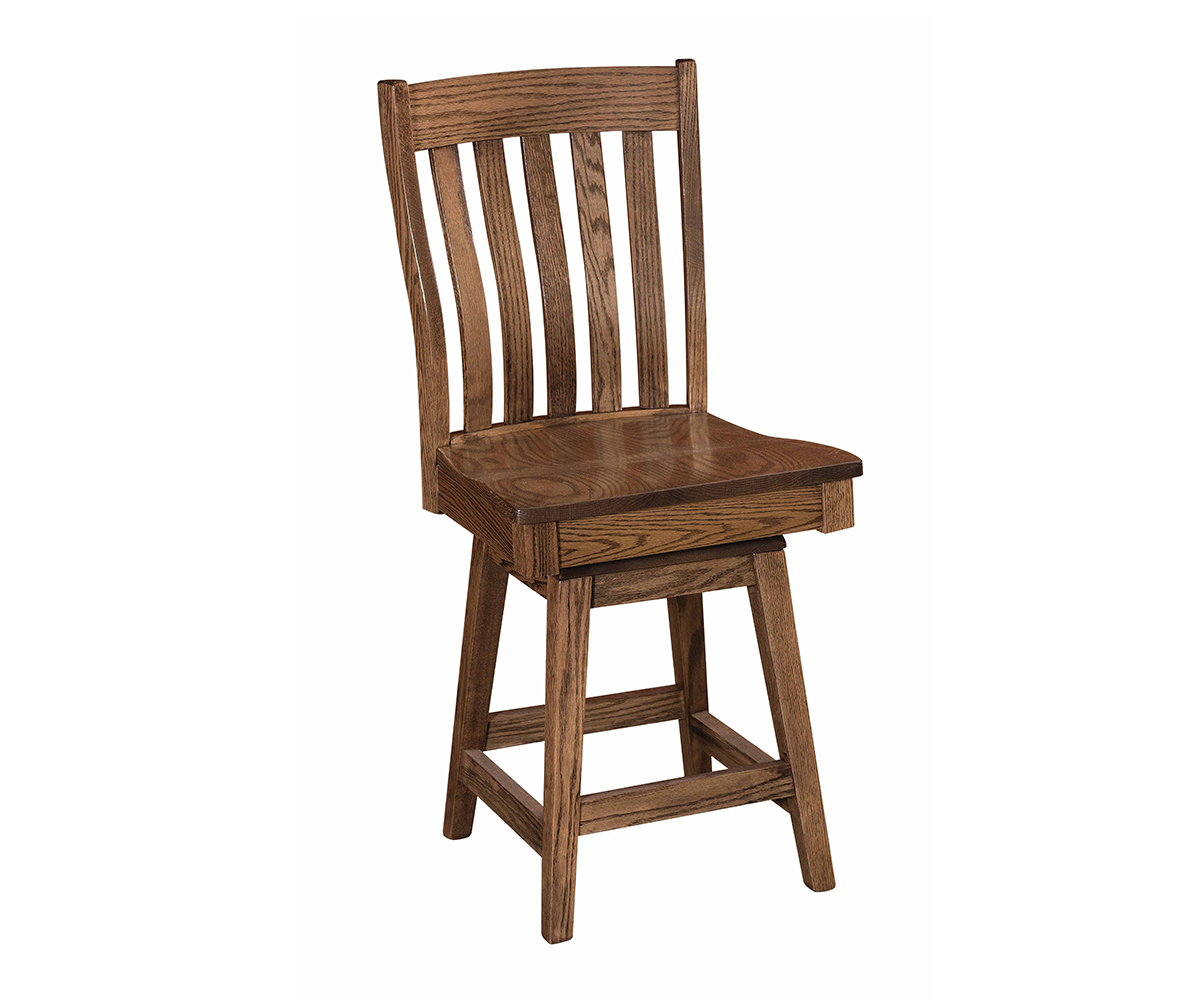 Hillcrest Swivel Bar Stool Stone's Furniture