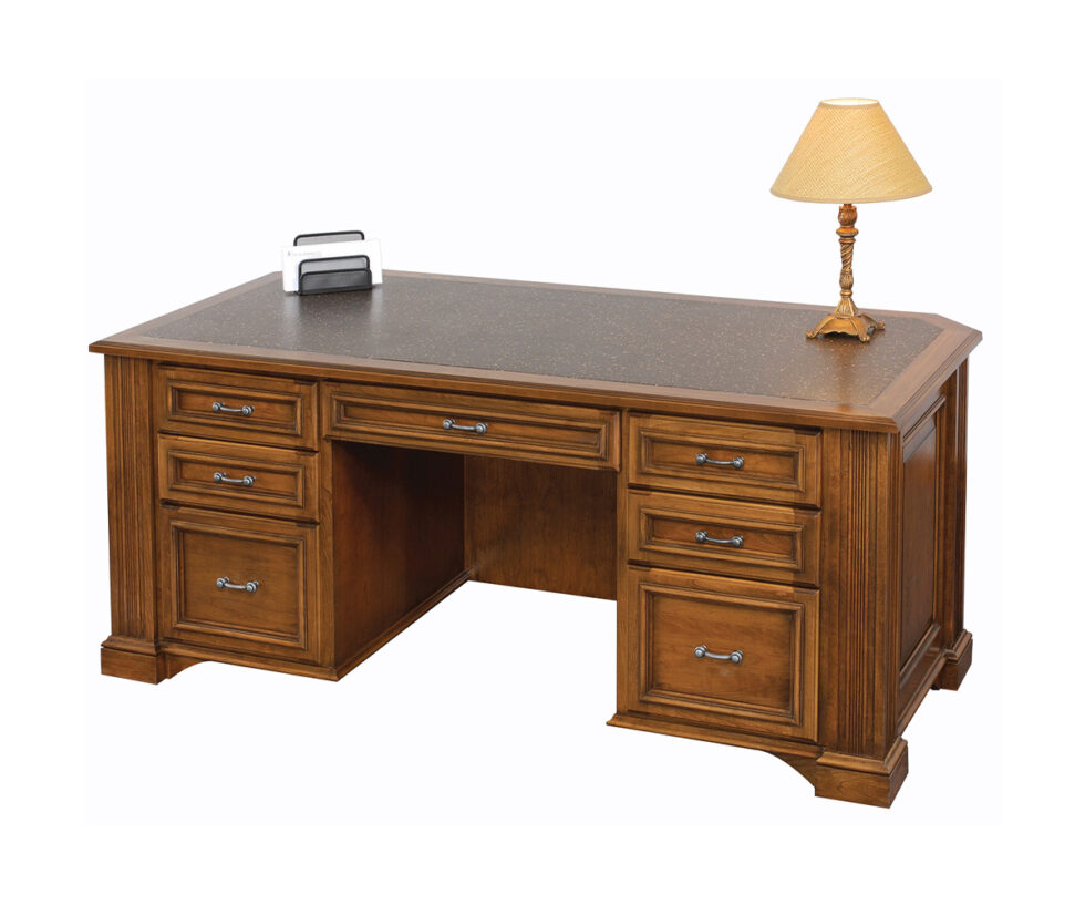 Lincoln Executive Desk Stone's Furniture