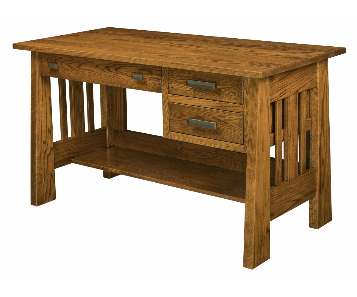 Freemont Mission Open Desk - 54"W