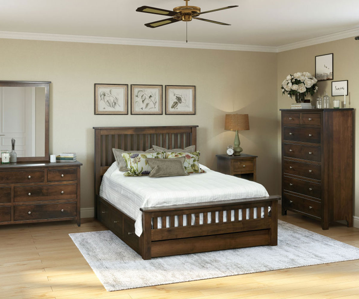 Classic Shaker 2 Door Armoire - Image 2