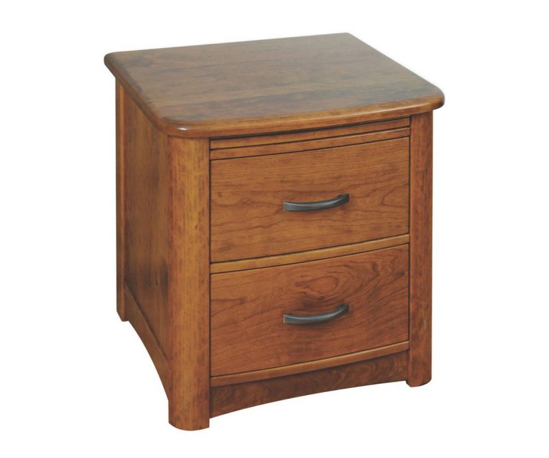 Meridian Two Drawer Nightstand