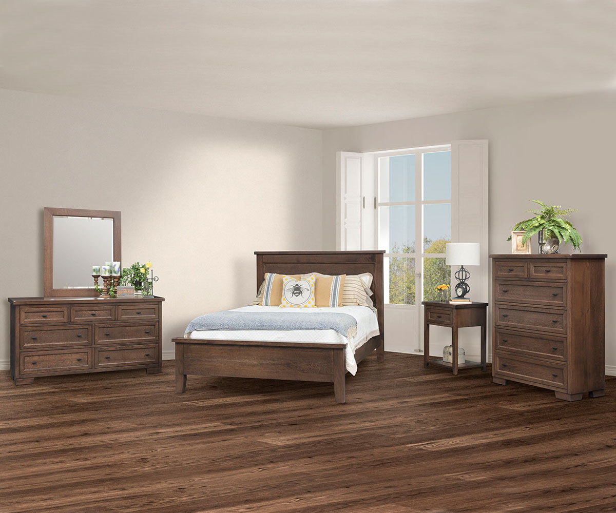 Farmhouse One Drawer Open Nightstand - Image 2