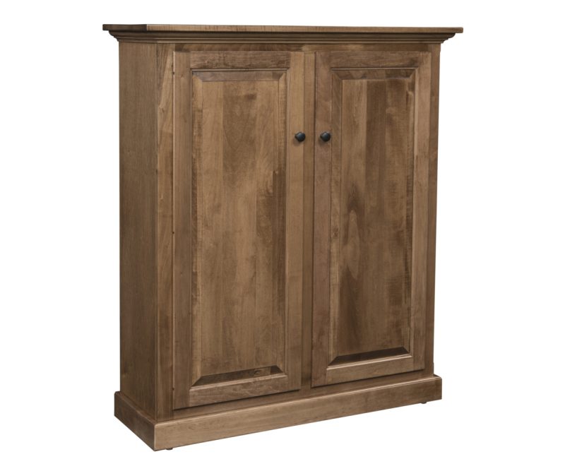 Traditional Double Door Bookcase - 48"H