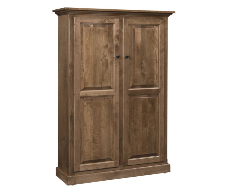 Traditional Double Door 60" Bookcase
