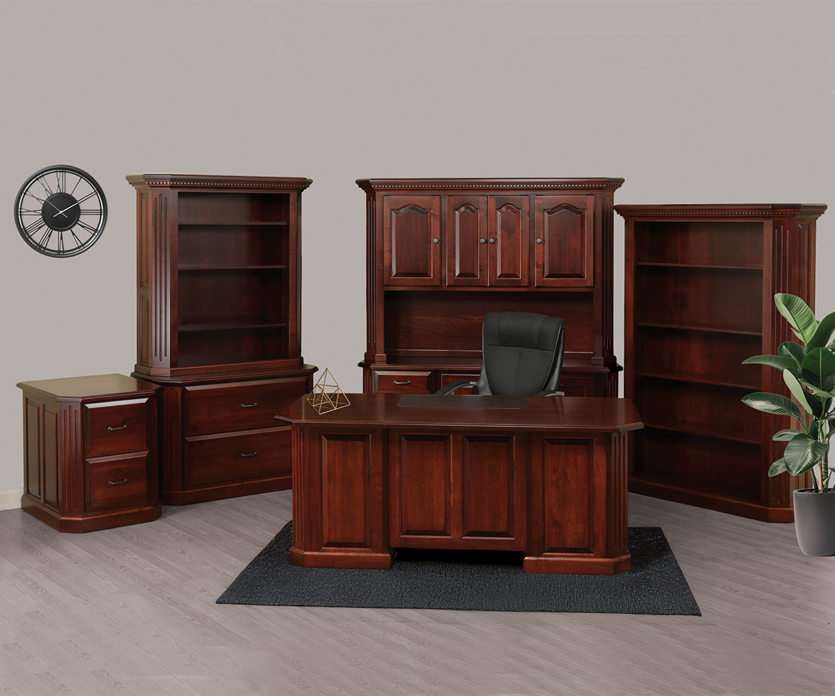 Fifth Avenue Credenza With Hutch - Image 2