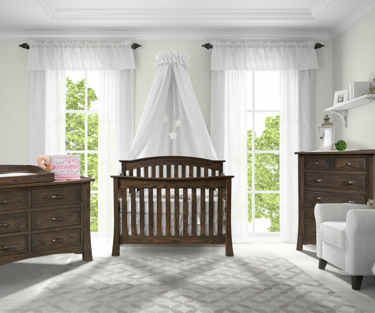 Addison Crib - Panel Back - Image 4
