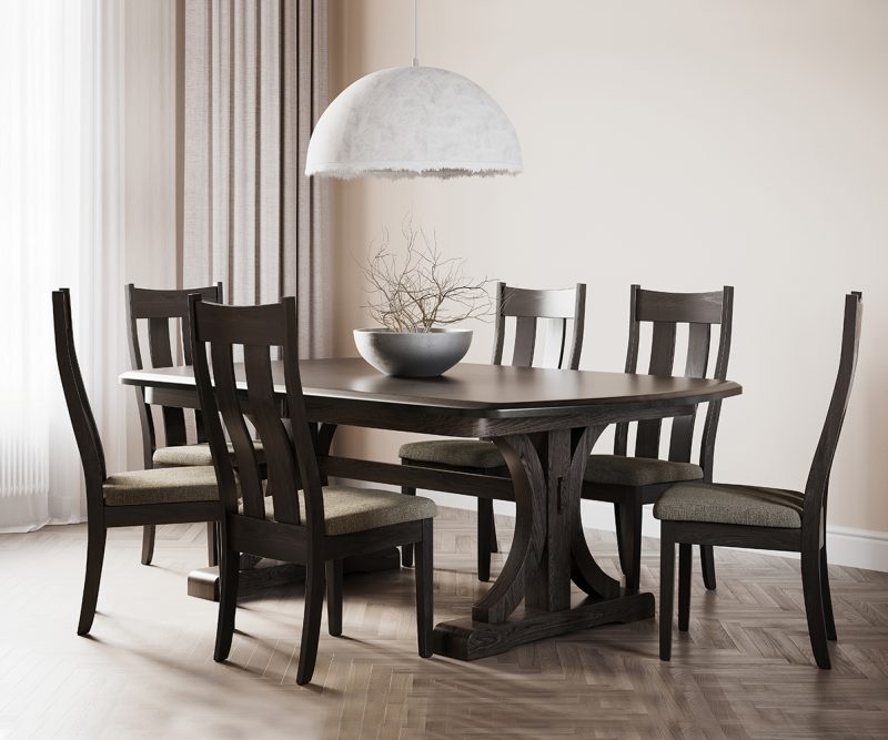 Grady Double Pedestal Dining Collection