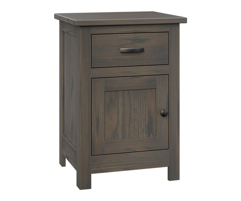 Flush Mission 1 Drawer 1 Door Nightstand