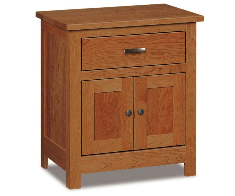 Flush Mission 1 Drawer 2 Door Nightstand