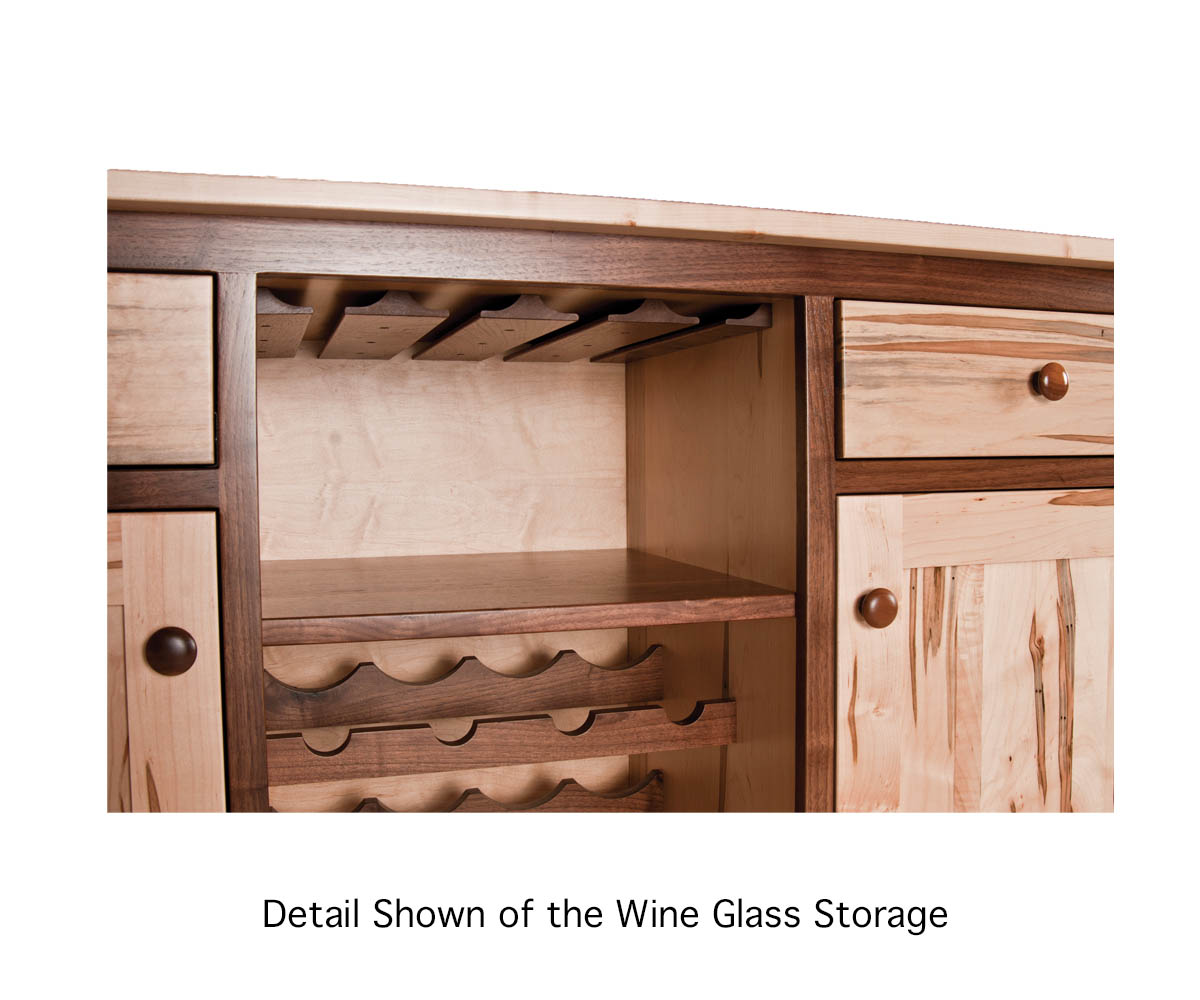 Wine Cabinet - Straight Legs - Image 2