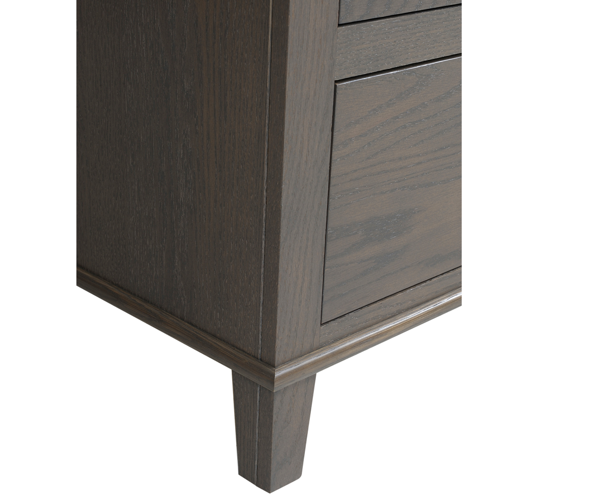 Hamilton Three Drawer Nightstand - Image 3