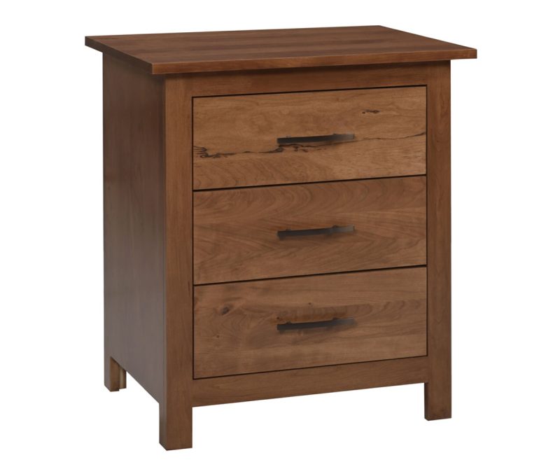 Williamsport 3 Drawer Nightstand