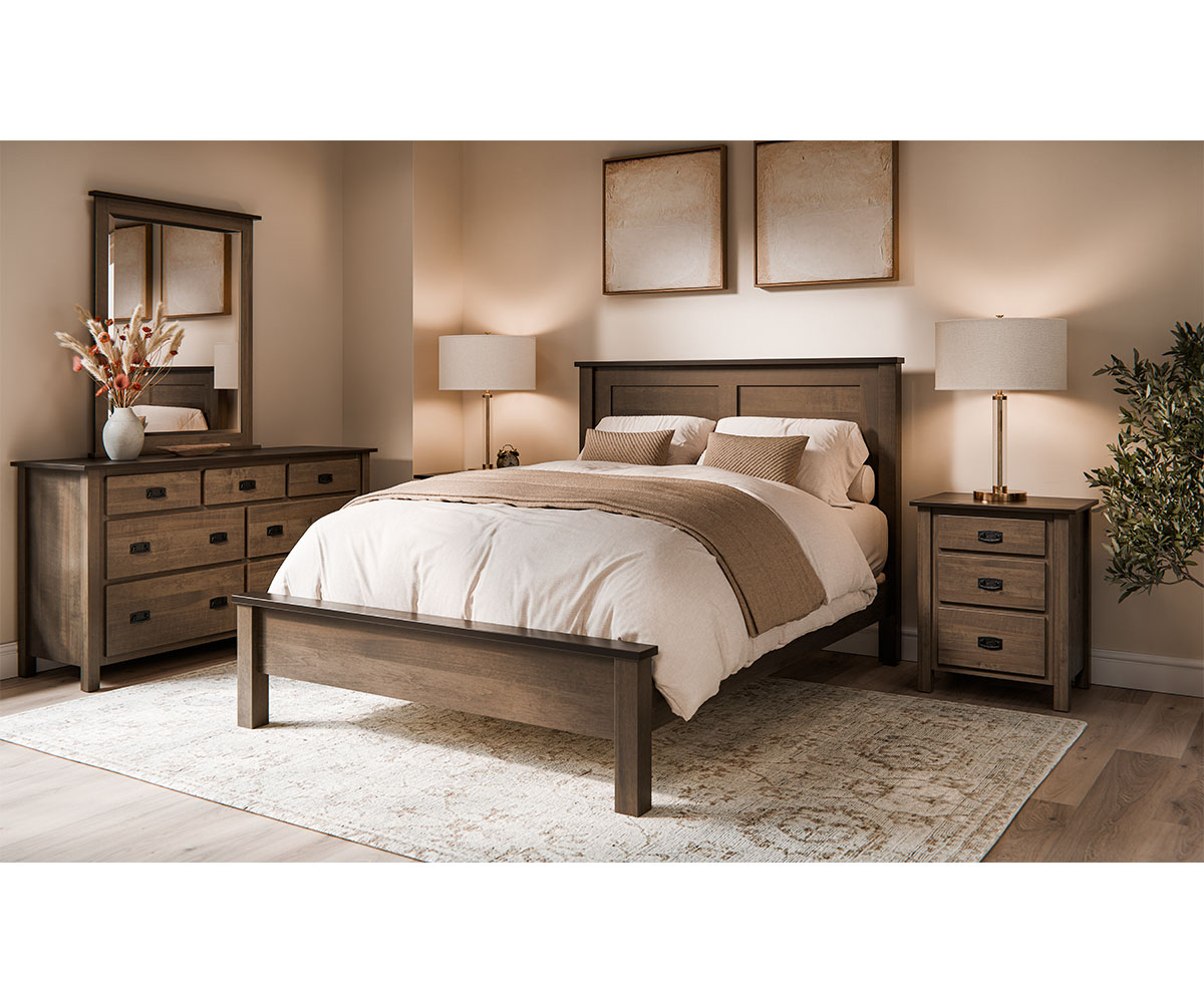 Dutch Country Mission Bed - Image 2
