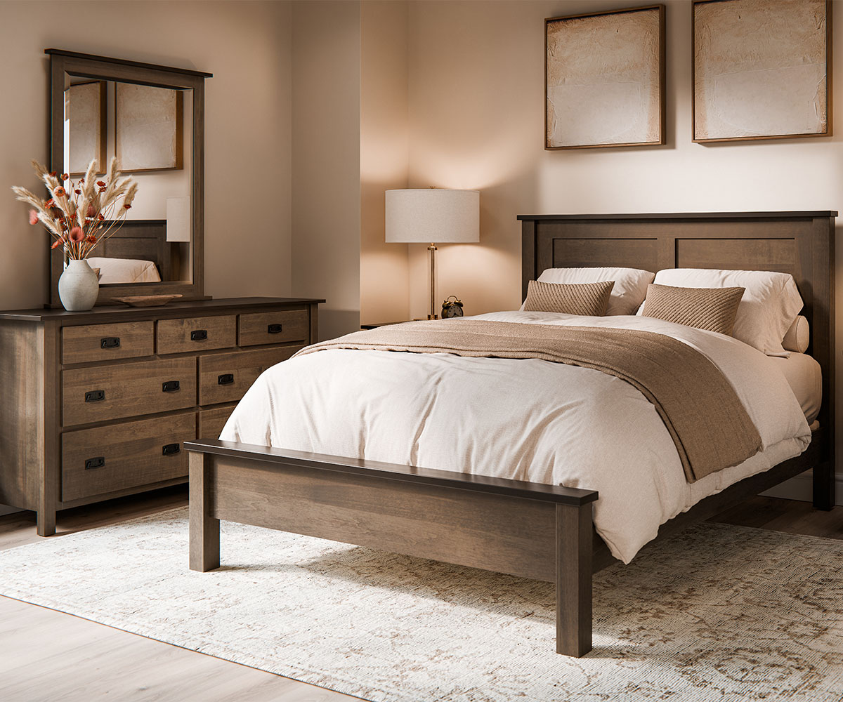 Dutch Country Mission Bed - Image 3