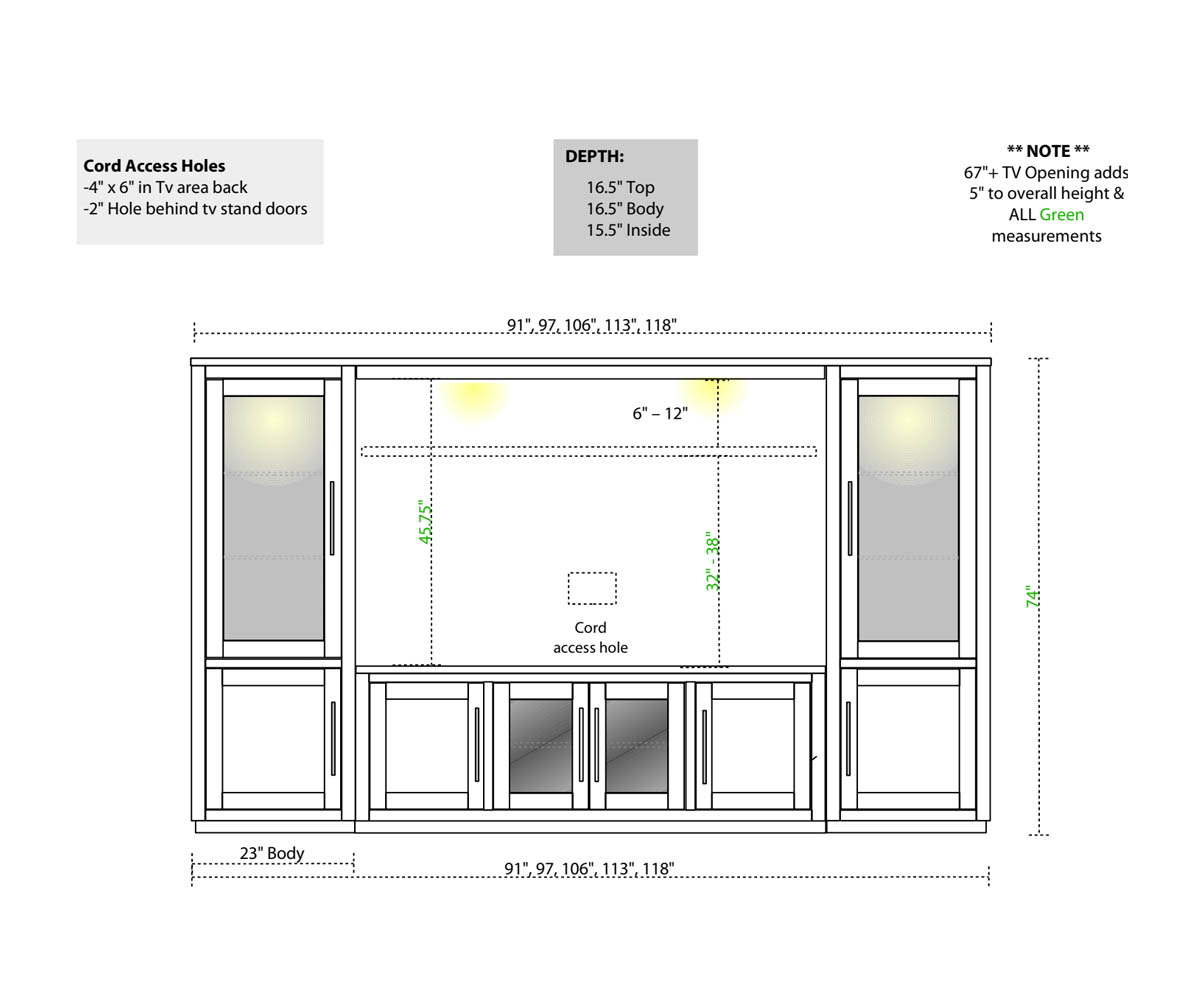 NY Bridge Wall Unit - Image 2