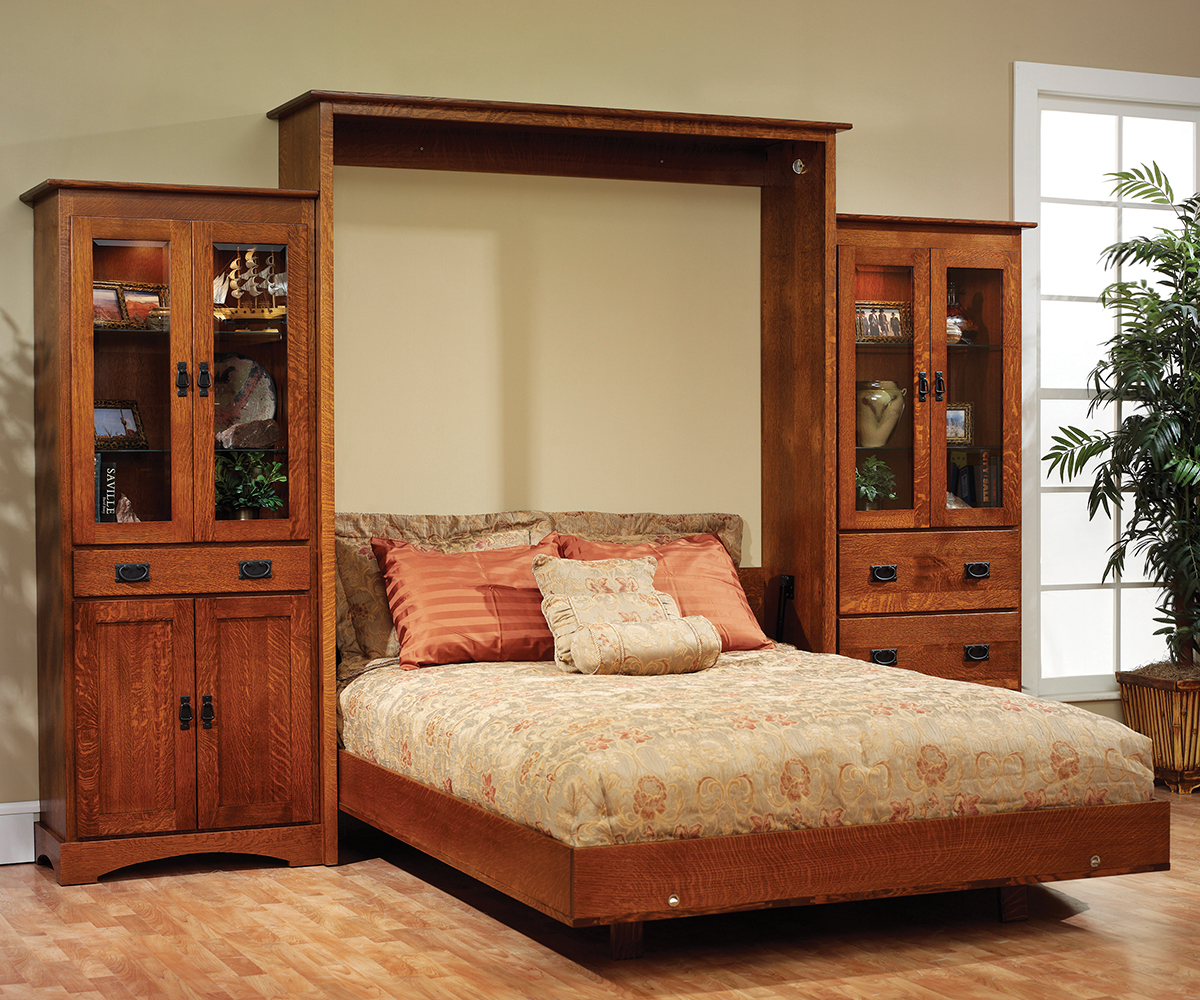 Old English Mission 30" Bookcase - With Drawers - Image 2