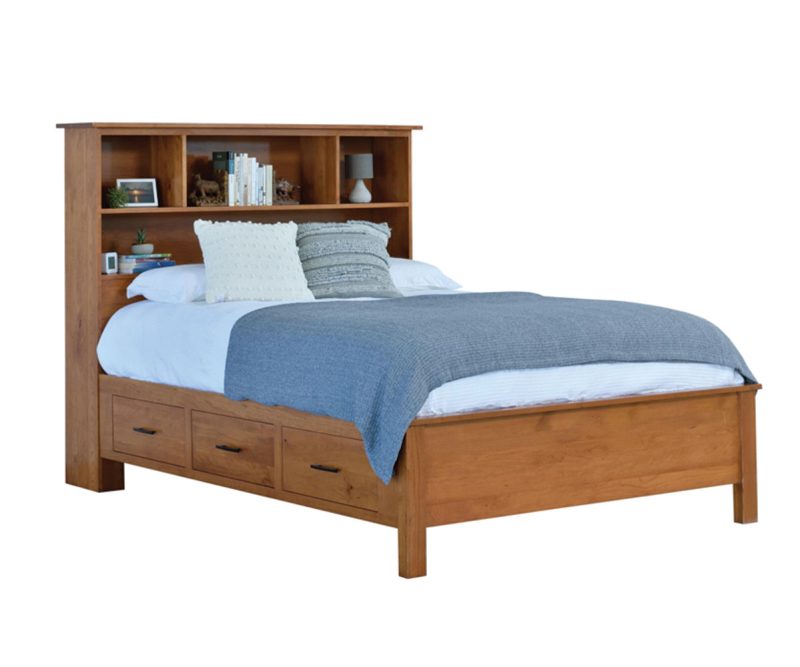 Williamsport Bookcase Bed With Drawers