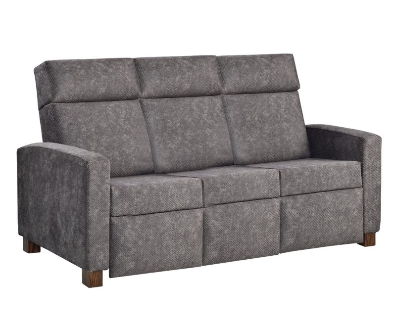 Modern Shaker Push Back Sofa Recliner
