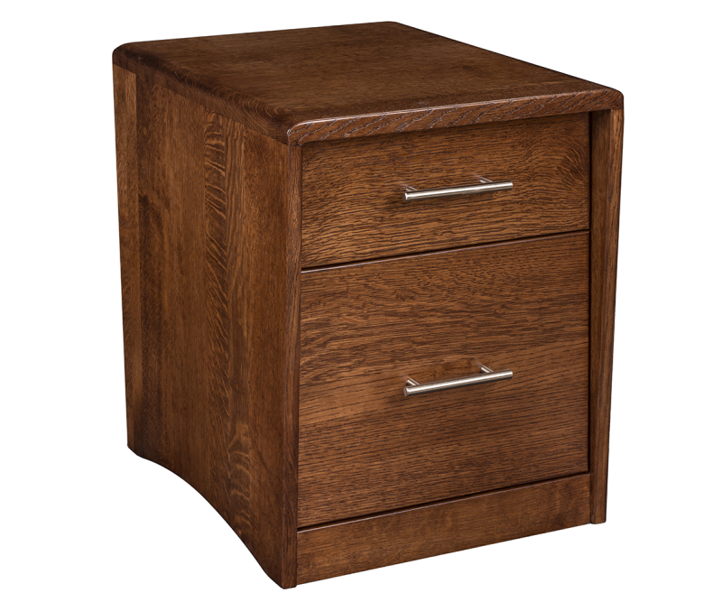 Nova 2 Drawer Rolling File Cabinet