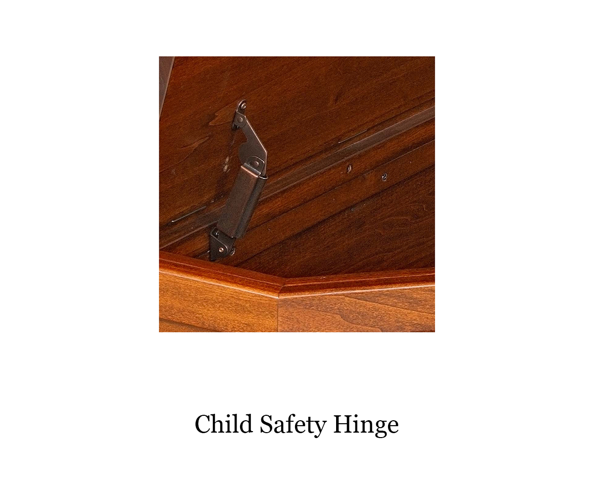 Deluxe Oak Toy Box - Image 2