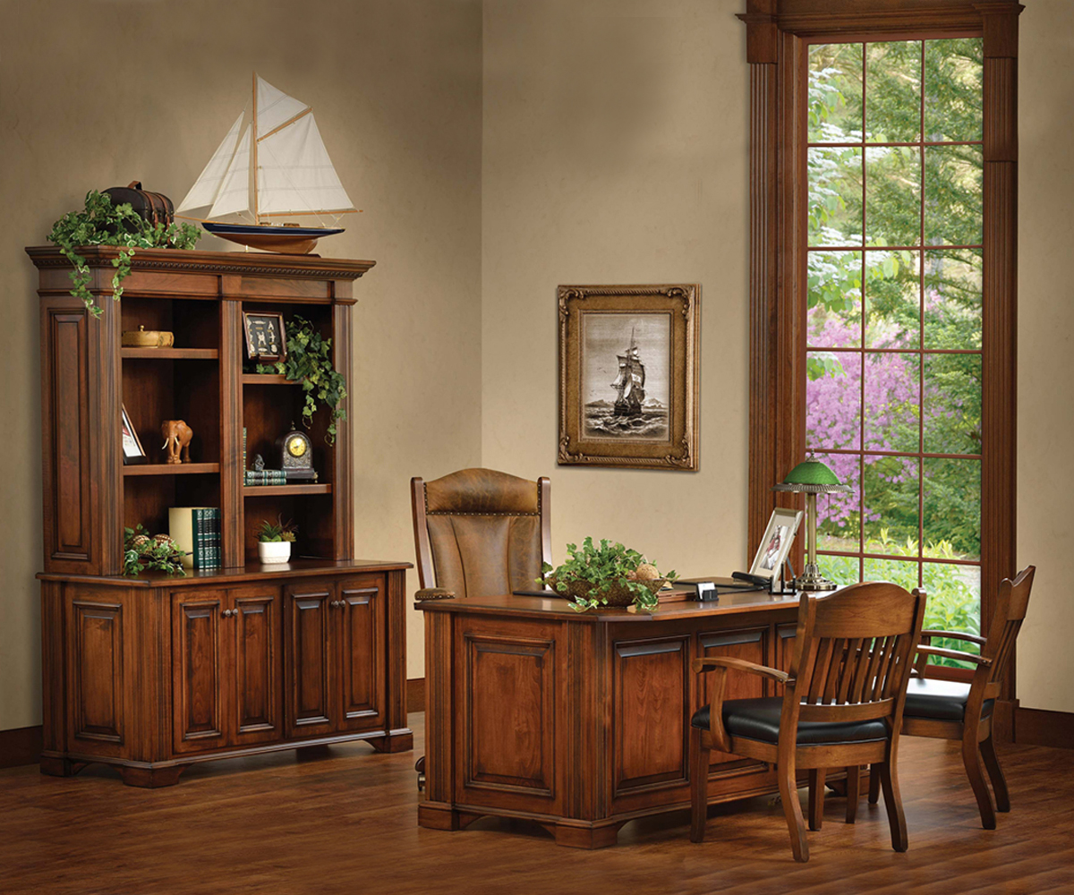 Lincoln Corner Desk & Hutch - Image 4