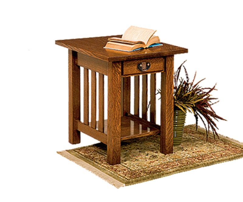 Classic Mission End Table
