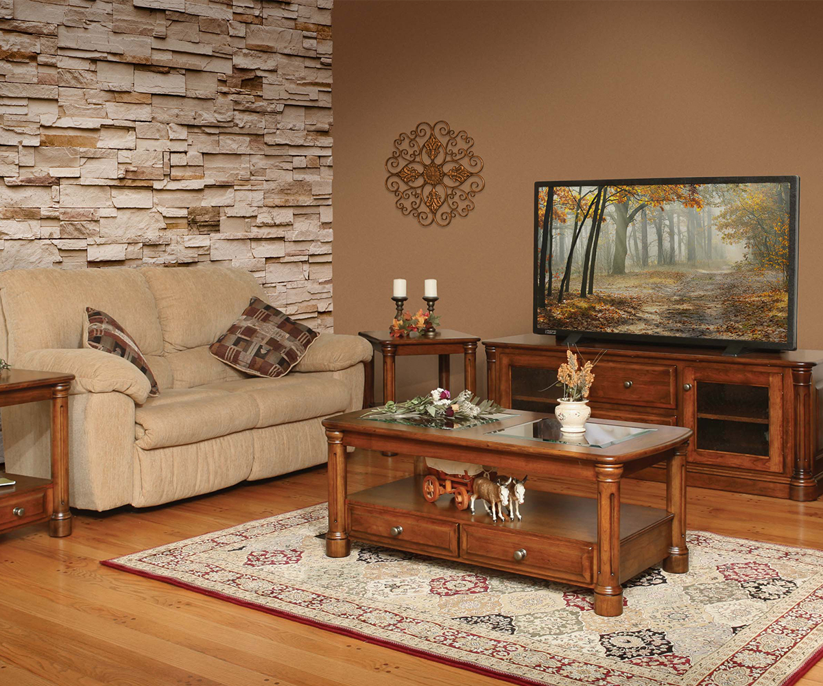 Jefferson Entertainment with Side Bookcases - Image 2