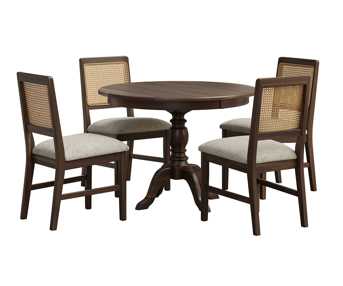 Luna Single Pedestal Table - Image 2