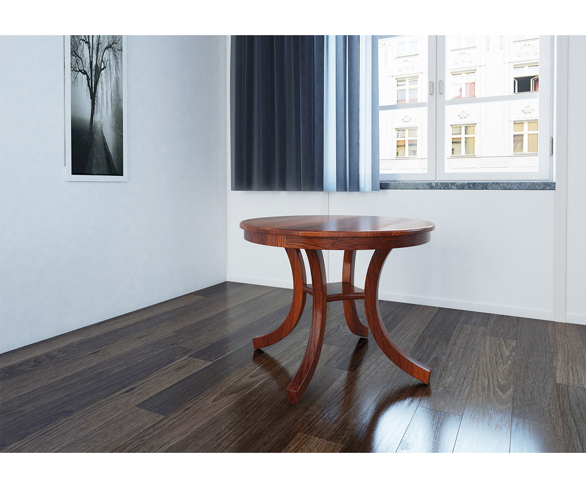 Carlisle Single Pedestal Table - Image 2