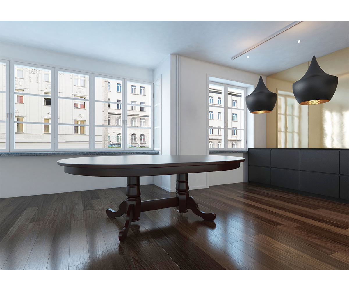 Colonial Double Pedestal Table - Image 2