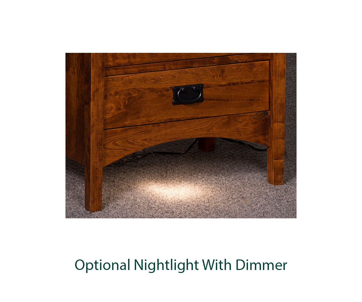 Ridgecrest Econo 1 Drawer Open Nightstand - Image 3
