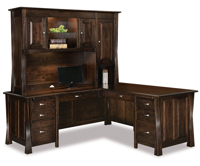 Lenexa Hutch & L Desk