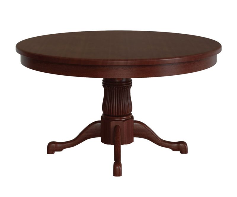 Reeded Tulip Single Pedestal Table