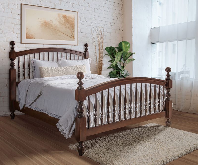 Bow Spindle Bed Collection