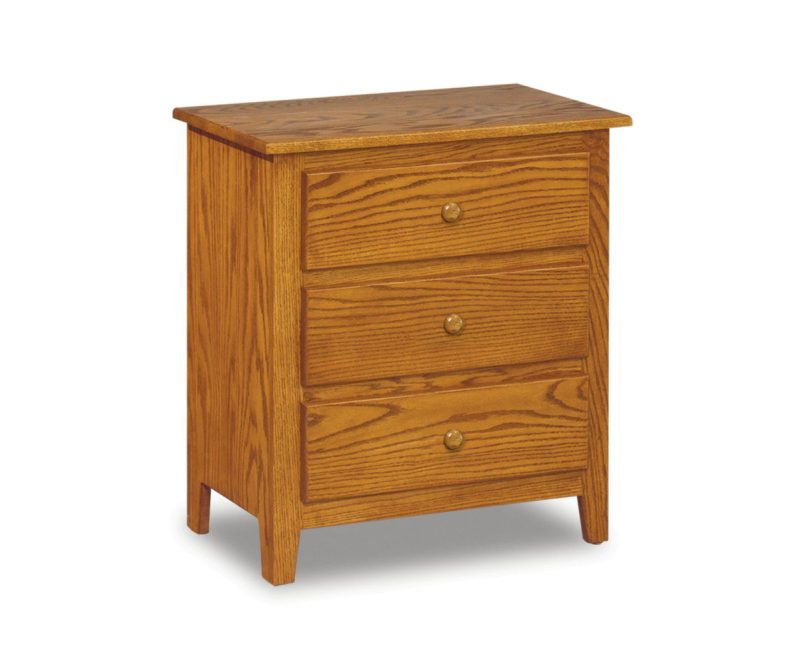 Shaker 3 Drawer Nightstand - 28¾"H