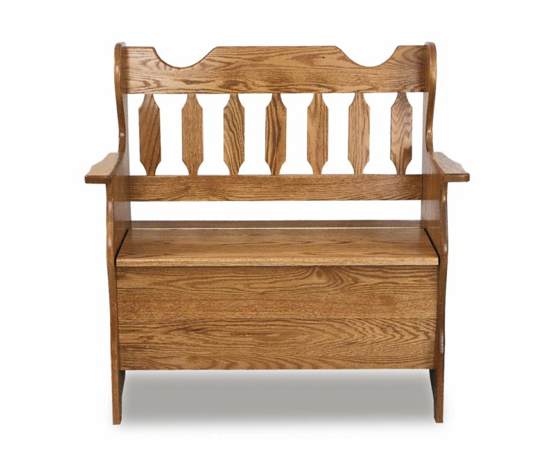 Slat Back Bench