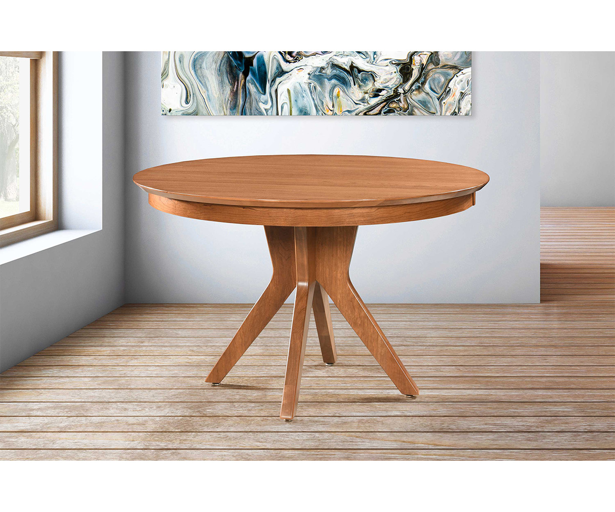 Willow Single Pedestal Table - Image 2