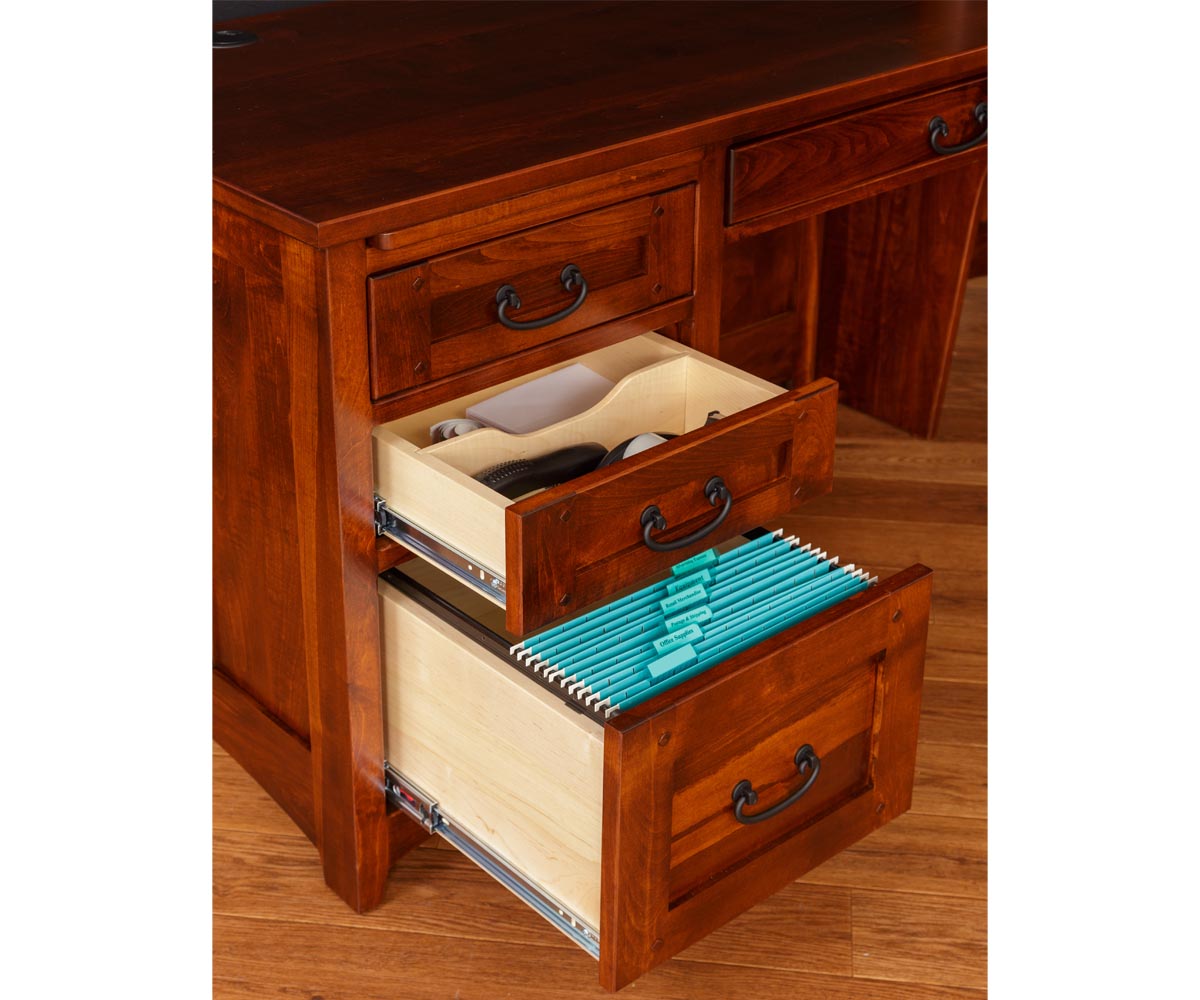 Belmont L-Shaped Desk - Image 4