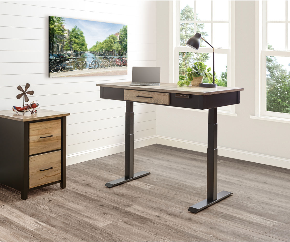 Eshton Lift Desk Table - 60"W - Image 2