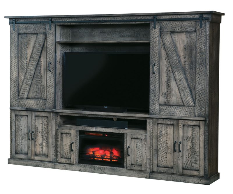 Durango Fireplace Wall Unit