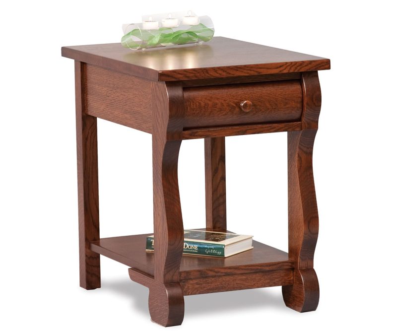 Old Classic Sleigh End Table
