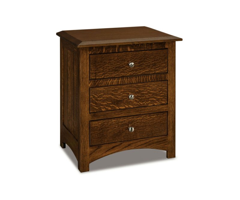 Finland 3 Drawer Nightstand