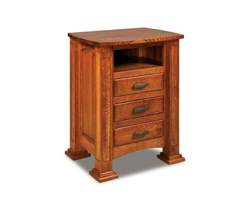 Lexington 3 Drawer Nightstand