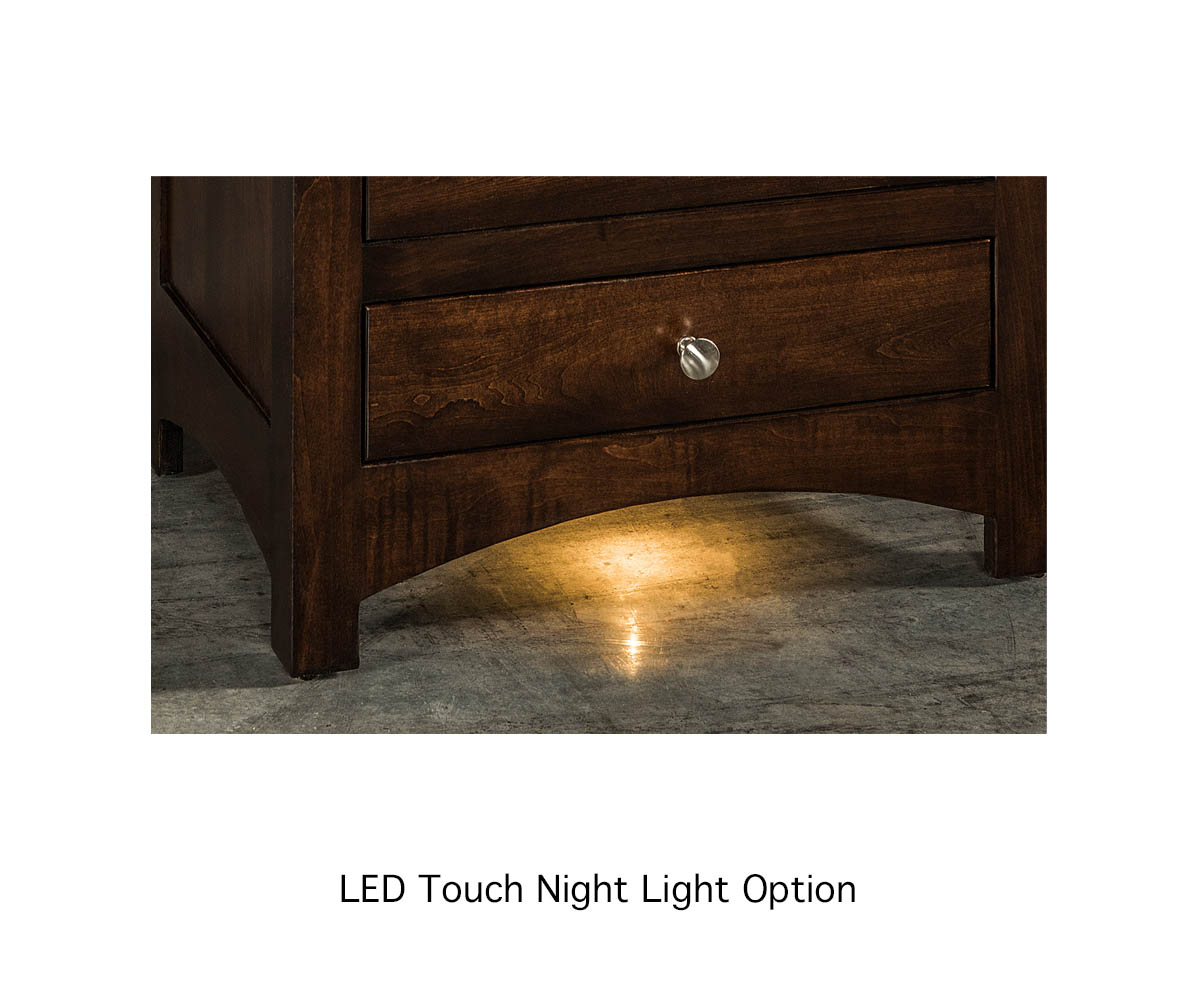 Empire 3 Drawer Nightstand - 30½"H - Image 5