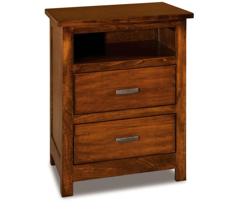 Flush Mission 2 Drawer Nightstand