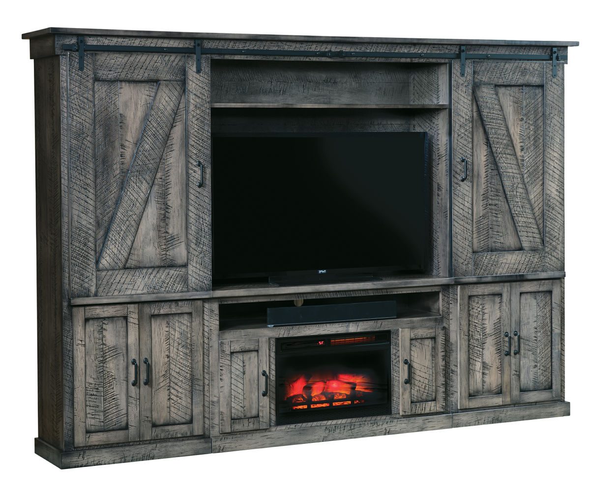 Durango Fireplace Wall Unit