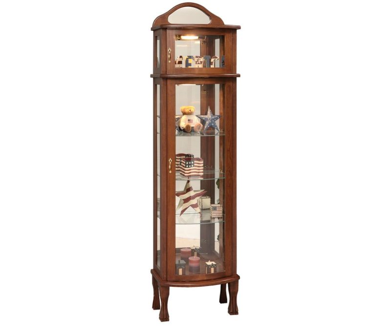Rectangular Bonnet Top Curio