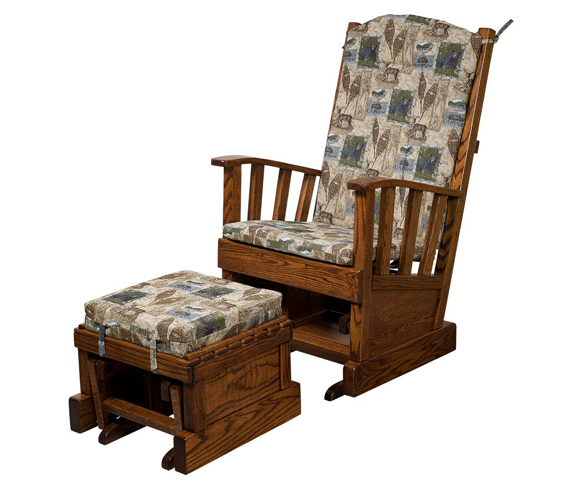 Grandpa Regular Glider and Ottoman - Image 2