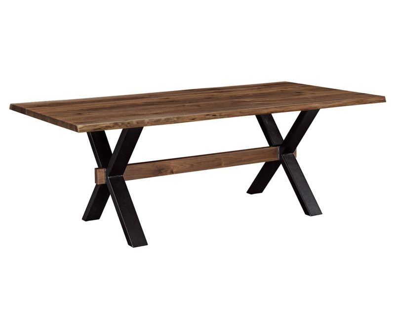 Live Edge Table with El Dorado Base